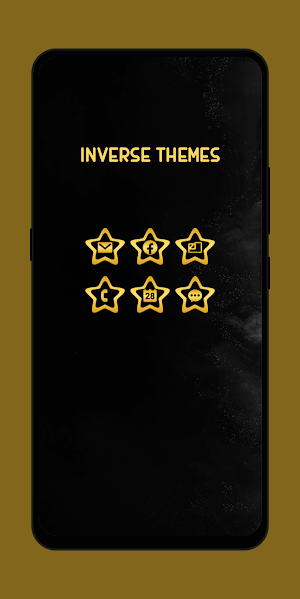 Yellow Starlight Icon Pack Screenshot 2