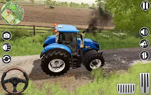 Big Tractor Farming Games 3D Screenshot 3