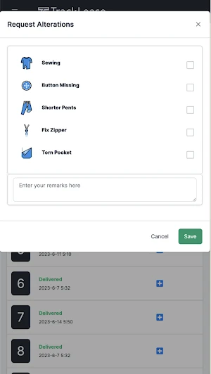 TrackLease Professional Screenshot 0