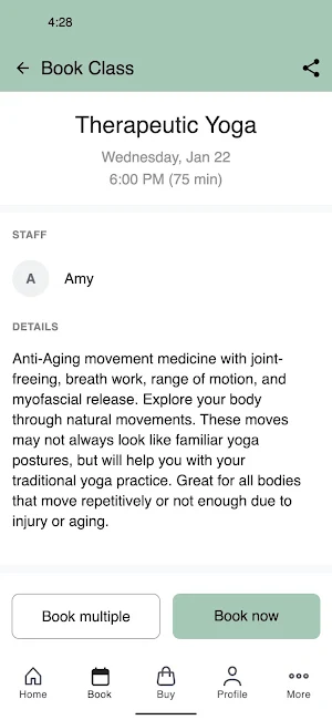 Prana Yoga School Screenshot 2