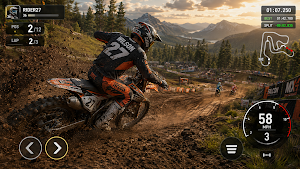 Real Extreme Racing Bike Games Screenshot 1