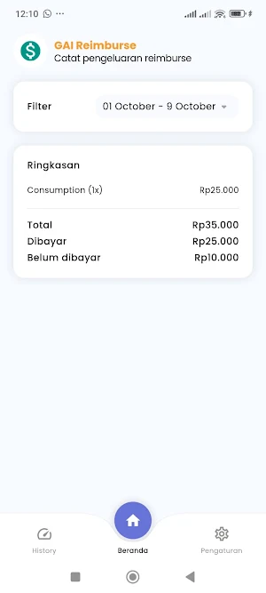 Reimburse AI Screenshot 1