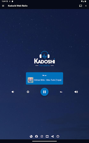 Kadoshi Web Rádio Screenshot 3