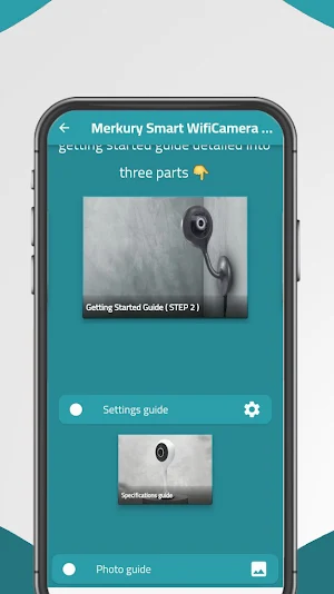 Merkury Smart WifiCamera Guide Screenshot 1