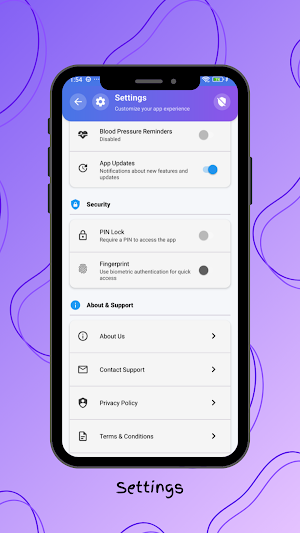 My Health Tracker Screenshot 1