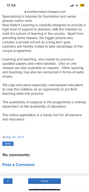 New Nation Learning Screenshot 0