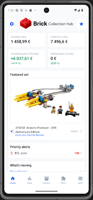 BCH : Brick Collection Hub Screenshot 0