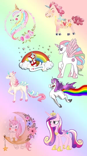 Unicorn Stickers For WhatsApp WAStickerApps Screenshot 0