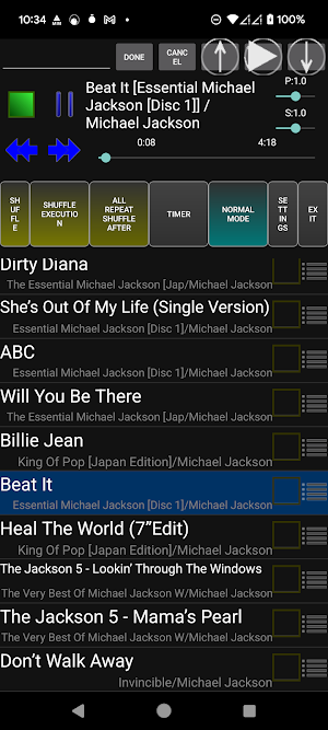 RhythBeatix Music Player PRO Screenshot 2