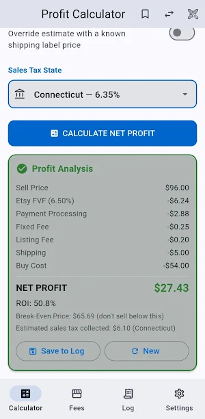 Reseller's Profit Scout Screenshot 1