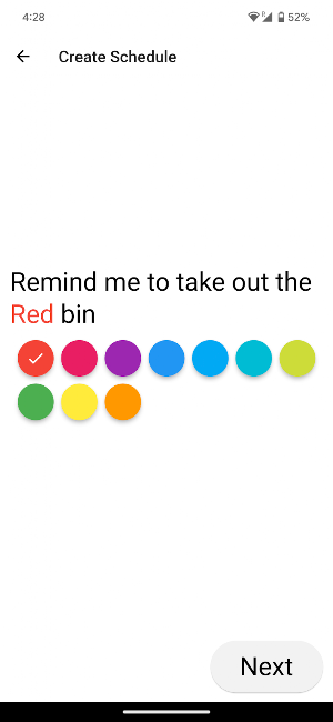 Bindicator Screenshot 1