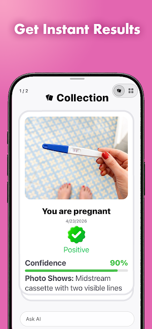 Pregnancy Test Scanner AI+ Screenshot 1