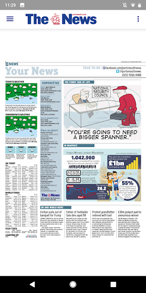 The Portsmouth News Newspaper Screenshot 2
