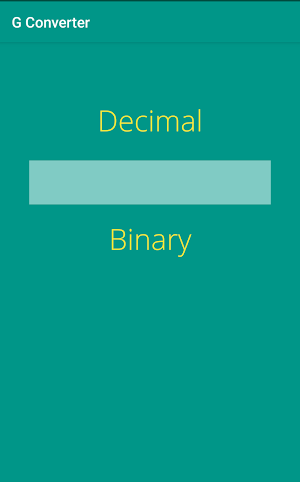G Converter Screenshot 1