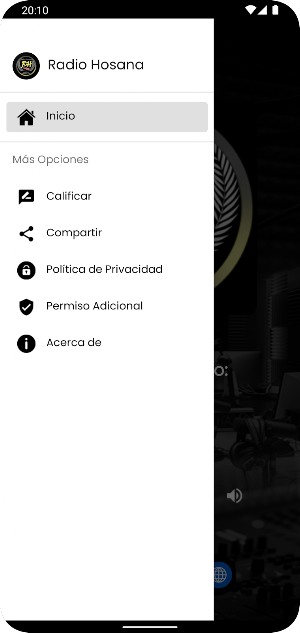 Radio Hosana Screenshot 1