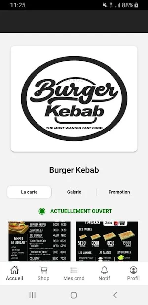 Burger Kebab Screenshot 0