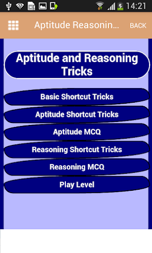 Aptitude Reasoning GK ट्रिक्स Screenshot 0