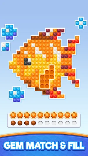 Jewel Sort: Glow Puzzle Screenshot 2