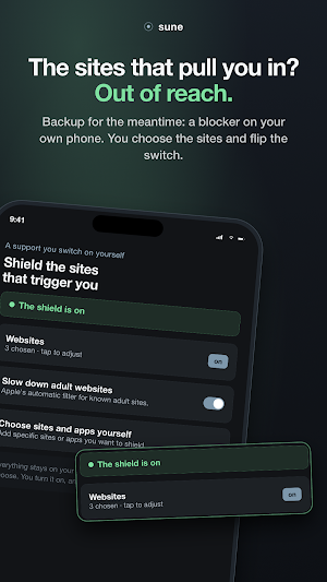 Sune: quit porn calmly Screenshot 3