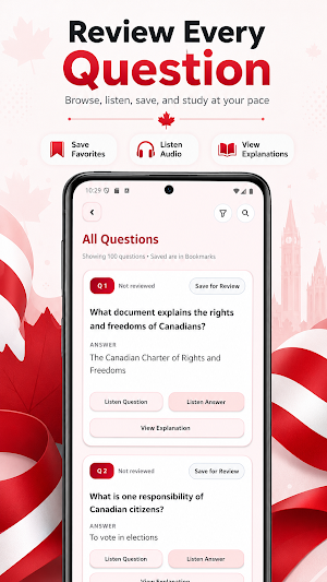 Canadian Citizenship Test 2026 Screenshot 2