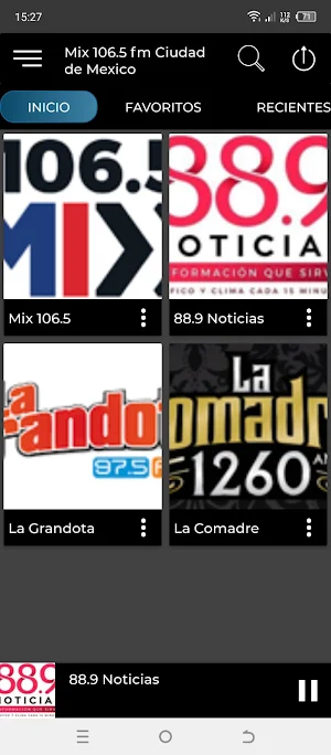 Mix 106.5 FM Radio Online Screenshot 2