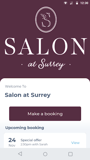 Salon at Surrey Screenshot 0