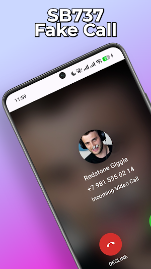 SB737 Fake Video Call & Chat Screenshot 0