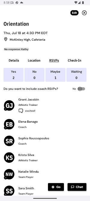 Eclipse Lacrosse Club Screenshot 3