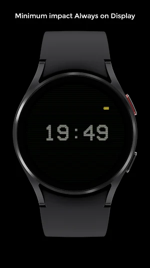 VCR Digits Watch Face Screenshot 3