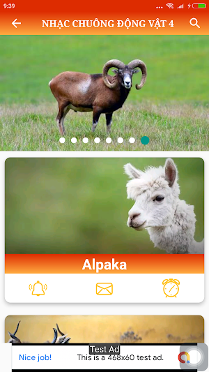 Nhạc Chuông Âm Thanh Động Vật Screenshot 2