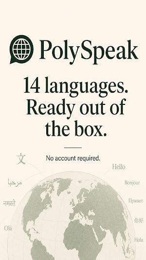 PolySpeak Screenshot 3