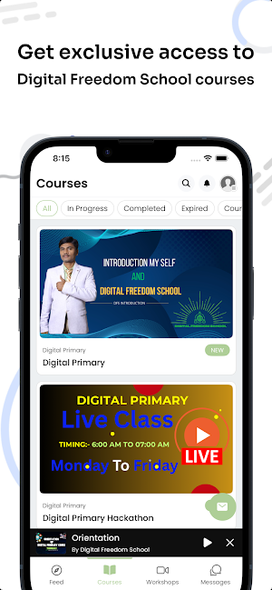 Digital Freedom School Screenshot 2