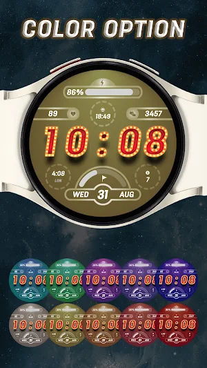 Showtime Watch Face Screenshot 3