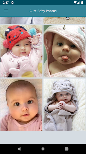 Most beautiful pictures Cute Baby without Internet Screenshot 0