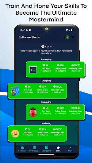 Software Studio Dev Simulation Screenshot 3