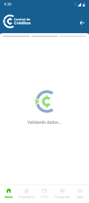 Central de Créditos Empréstimo Screenshot 3
