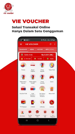 VIE VOUCHER - Pulsa Data PPOB Screenshot 0