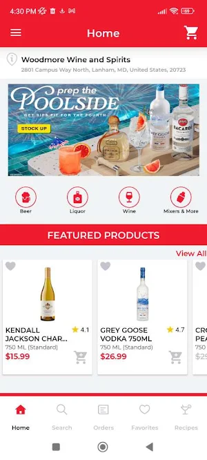Woodmore Wine and Spirits Screenshot 0