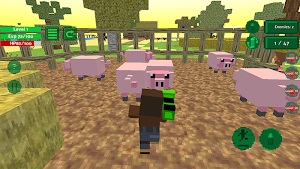 Pixel Shooting Blocky Island Screenshot 3