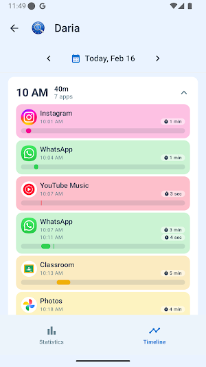 KidLog Screenshot 3