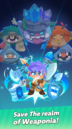 Weaponia : Merge & Fight Screenshot 0