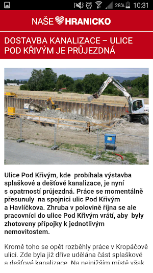 Naše Hranicko Screenshot 3