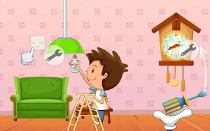 Kids educational puzzle - Tools Screenshot 1