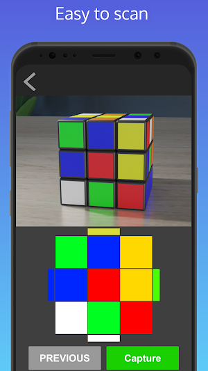 Easy Rubik's Cube Solver Screenshot 1
