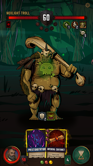 Dawncaster: Deckbuilding RPG Screenshot 3