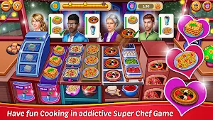 Super Chef- Restaurant Cooking Screenshot 1