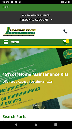 Leading Edge Marketplace Screenshot 1