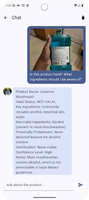 Halal Check Screenshot 1