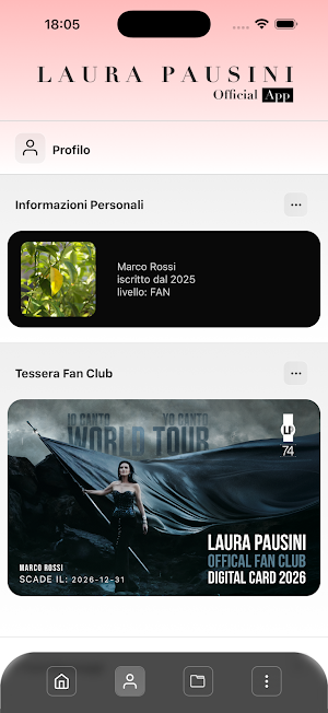 Laura Pausini Official App Screenshot 2