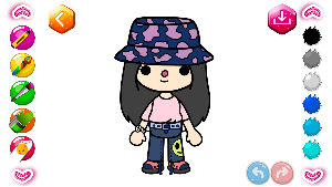 Toca Coloring Book Glitter Screenshot 1